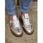 Baskets femme sneakers Vanessa Wu Sarah dorées