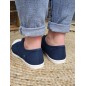 Baskets femme toile Kaporal Foly marine