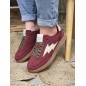 Baskets femme Kaporal Seven bordeaux