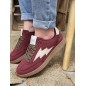 Baskets femme Kaporal Seven bordeaux