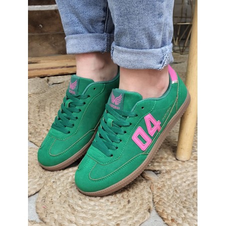 Baskets femme Kaporal Tanina vertes