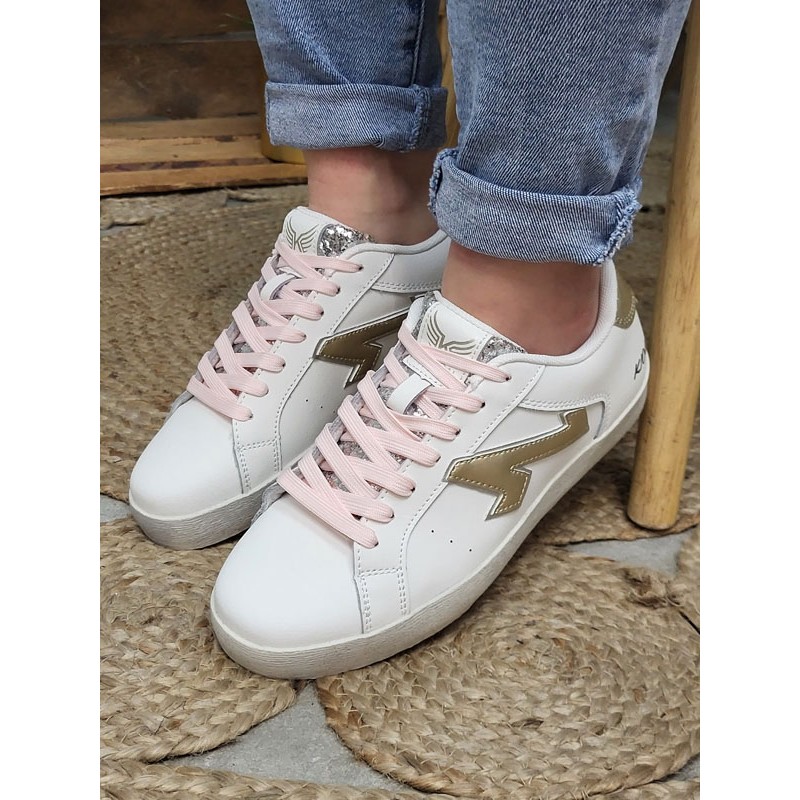 Baskets femme Kaporal Baglia blanches