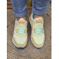 Baskets femme sneakers Victoria Luna jaunes