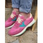 Baskets femme sneakers Victoria Cosmos roses