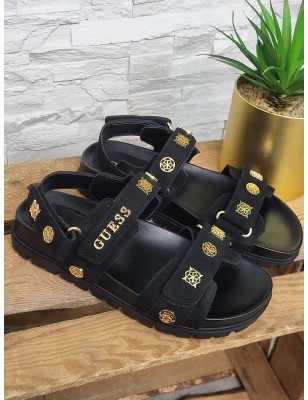 Sandales femme Guess Florizi noires