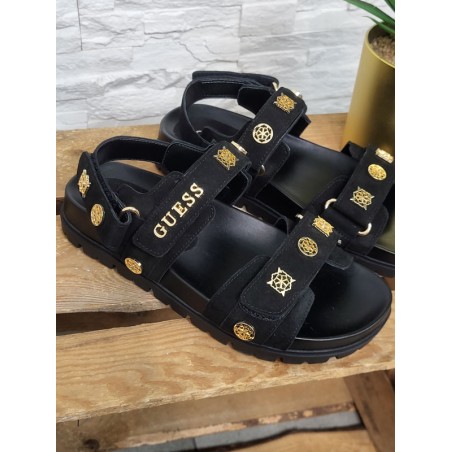 Sandales femme Guess Florizi noires