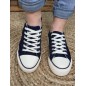 Baskets en toile LPB Indira01marine