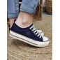 Baskets en toile LPB Indira01marine