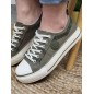 Baskets en toile LPB Indira01 kaki
