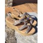 Sandales femme compensées LPB Niza champagne