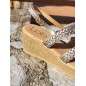 Sandales femme compensées LPB Niza champagne