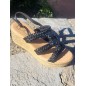 Sandales femme compensées LPB Niza noires