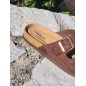 Mules femme daim Celesta marron
