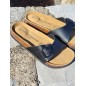 Mules femme Flavia noires