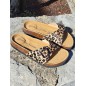 Mules femme Flavia léopard