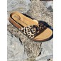 Mules femme Flavia léopard