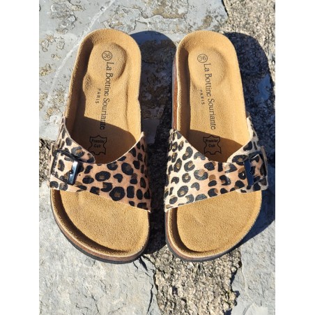 Mules femme Flavia léopard