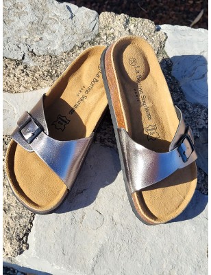 Mules femme Flavia bronze