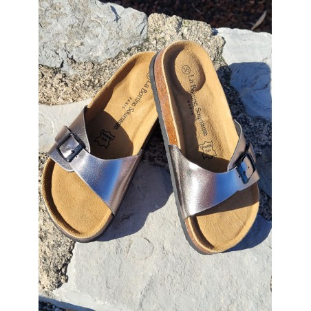 Mules femme Flavia bronze