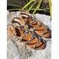 Sandales femme clou Elora leopard