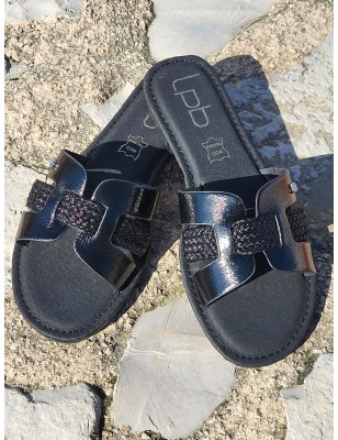 Mules femme LPB Nahed noires