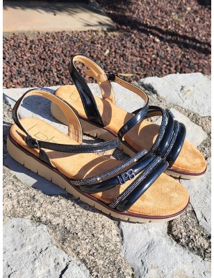 Sandales femme LPB Norane noires