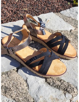 Sandales femme LPB Nelli noires