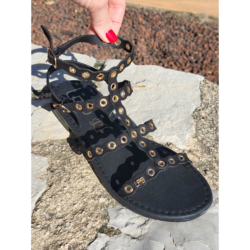 Sandales femme LPB Nouria noires