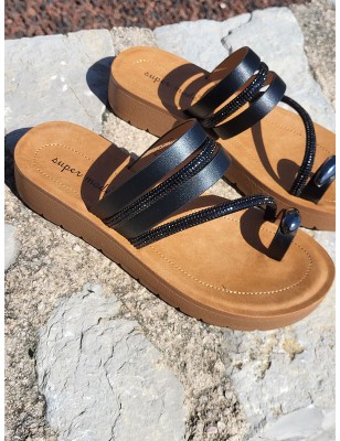 Mules femme Mariani noires