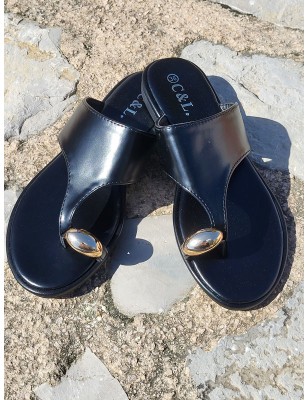 Mules femme Monesta noires