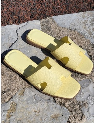 Mules femme Brima jaunes