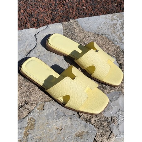 Mules femme Brima jaunes