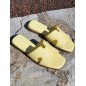 Mules femme Brima jaunes