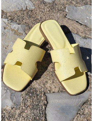 Mules femme Brima jaunes