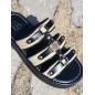 Mules femme leonie noires