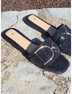 Mules femme Agrida noires