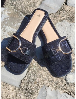 Mules femme Agrida noires