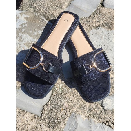 Mules femme Agrida noires