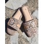 Mules femme Agrida beiges