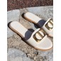 Mules femme Ania beiges