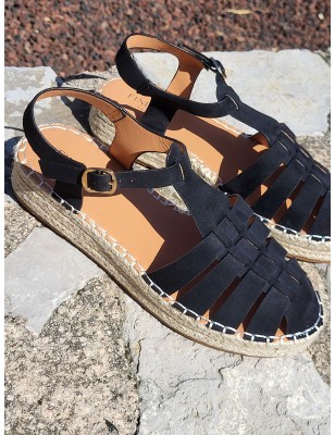 Sandales femme Anita noires