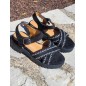 Sandales femme Audrey noires