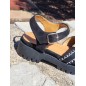 Sandales femme Audrey noires