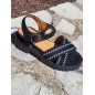 Sandales femme Audrey noires