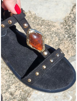Sandales femme Amanda noires