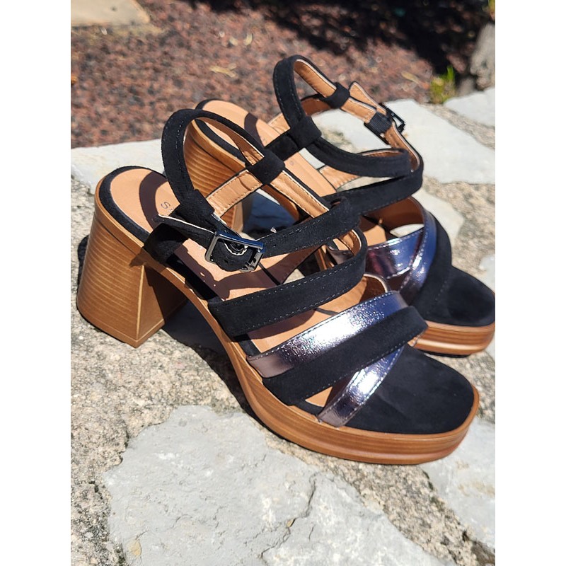 Sandales à talon Armenia noires