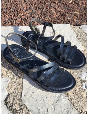 Sandales femme Pepe Jeans Rio noires