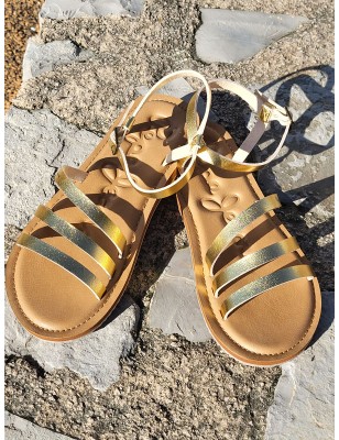 Sandales femme Pepe Jeans Rio dorées