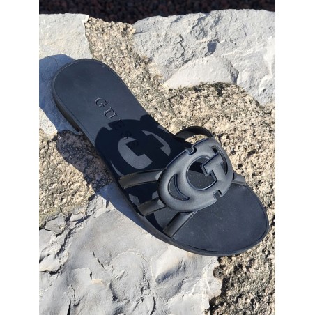 Mules femme Guess Rosgo noires