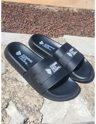 Claquettes homme Comme Des Loups Cla noires